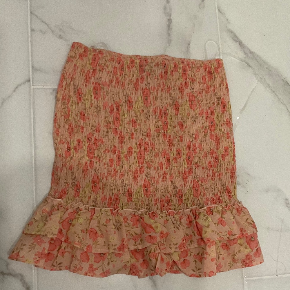 Brand New Spring Floral Mini Skirt